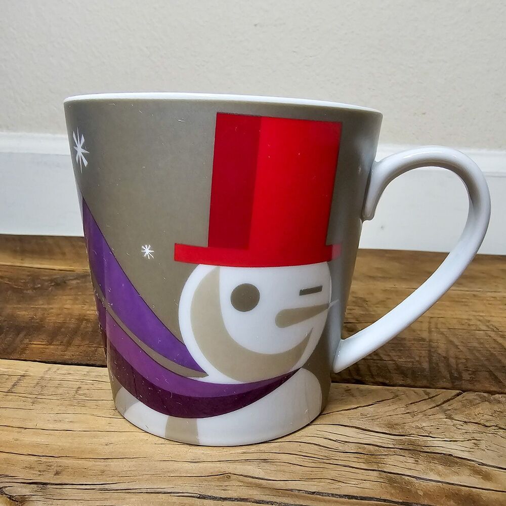 Starbucks 2011 Snowman “When We're Together…” Coffee Tea Cup Mug 16 Oz